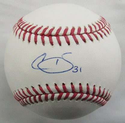 Cam Schlittler Signed Auto Rawlings Baseball PSA AQ02035
