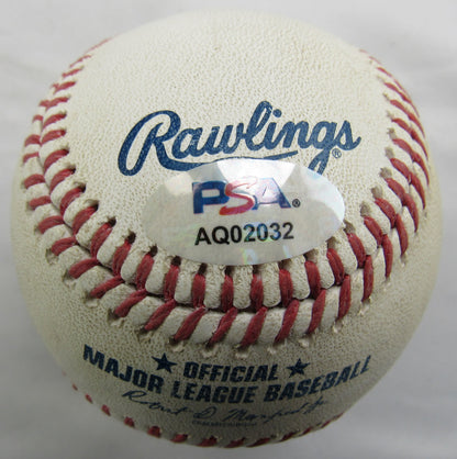 Ben Rice Signed Auto Rawlings Baseball PSA AQ02032