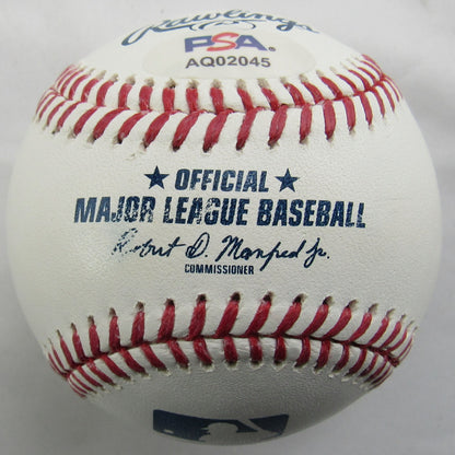 Max Fried Signed Auto Rawlings Baseball PSA AQ02045
