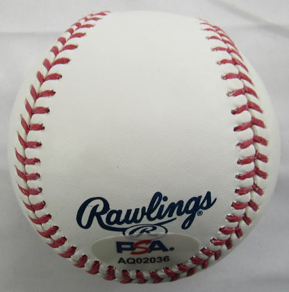 Cam Schlittler Signed Auto Rawlings Baseball PSA AQ02036