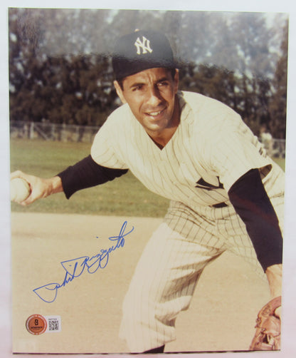 Phil Rizzuto Signed Auto Autograph 8x10 Photo Beckett Authentic Hologram