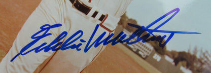 Eddie Mathews Signed Auto Autograph 8x10 Photo Beckett Hologram