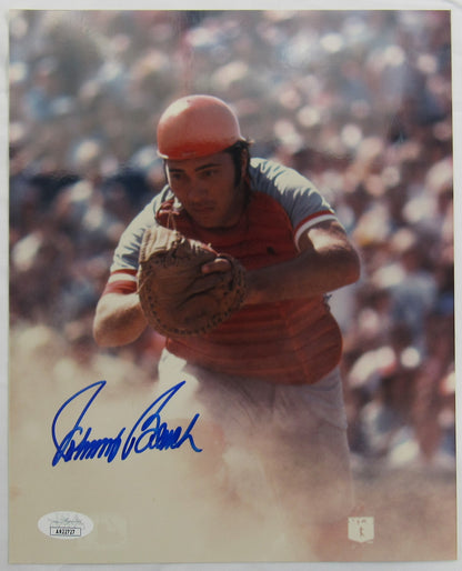 Johnny Bench Signed Auto Autograph 8x10 Photo JSA AR22718