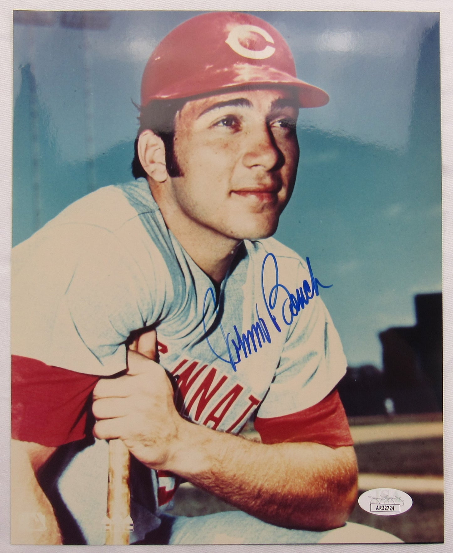 Johnny Bench Signed Auto Autograph 8x10 Photo JSA AR22724