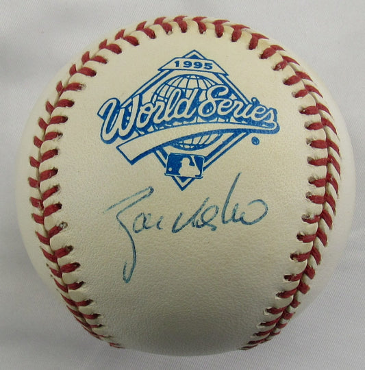 Ryan Klesko Signed Auto 1995 World Series Rawlings Baseball JSA P21380