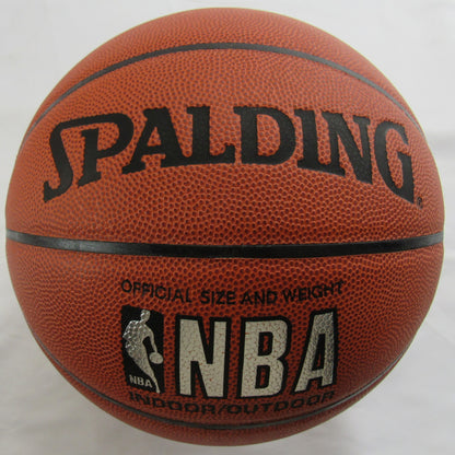 Dick Barnett Signed Auto Spalding Basketball JSA CM07457