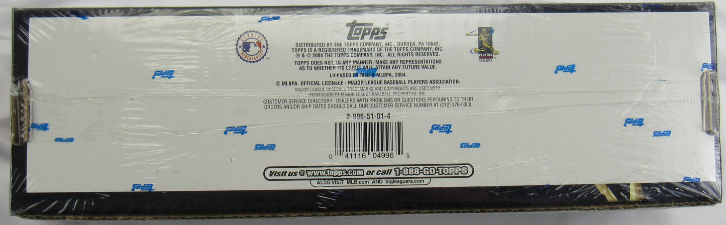 2004 Topps Complete Baseball Set 732 Total Cards Includes Series 1 & 2