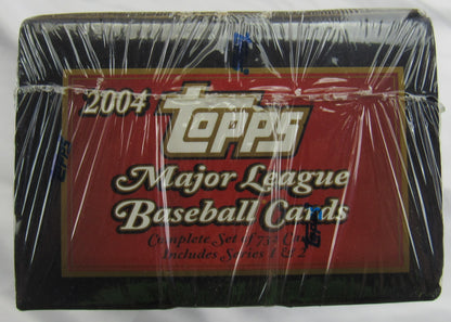 2004 Topps Complete Baseball Set 732 Total Cards Includes Series 1 & 2