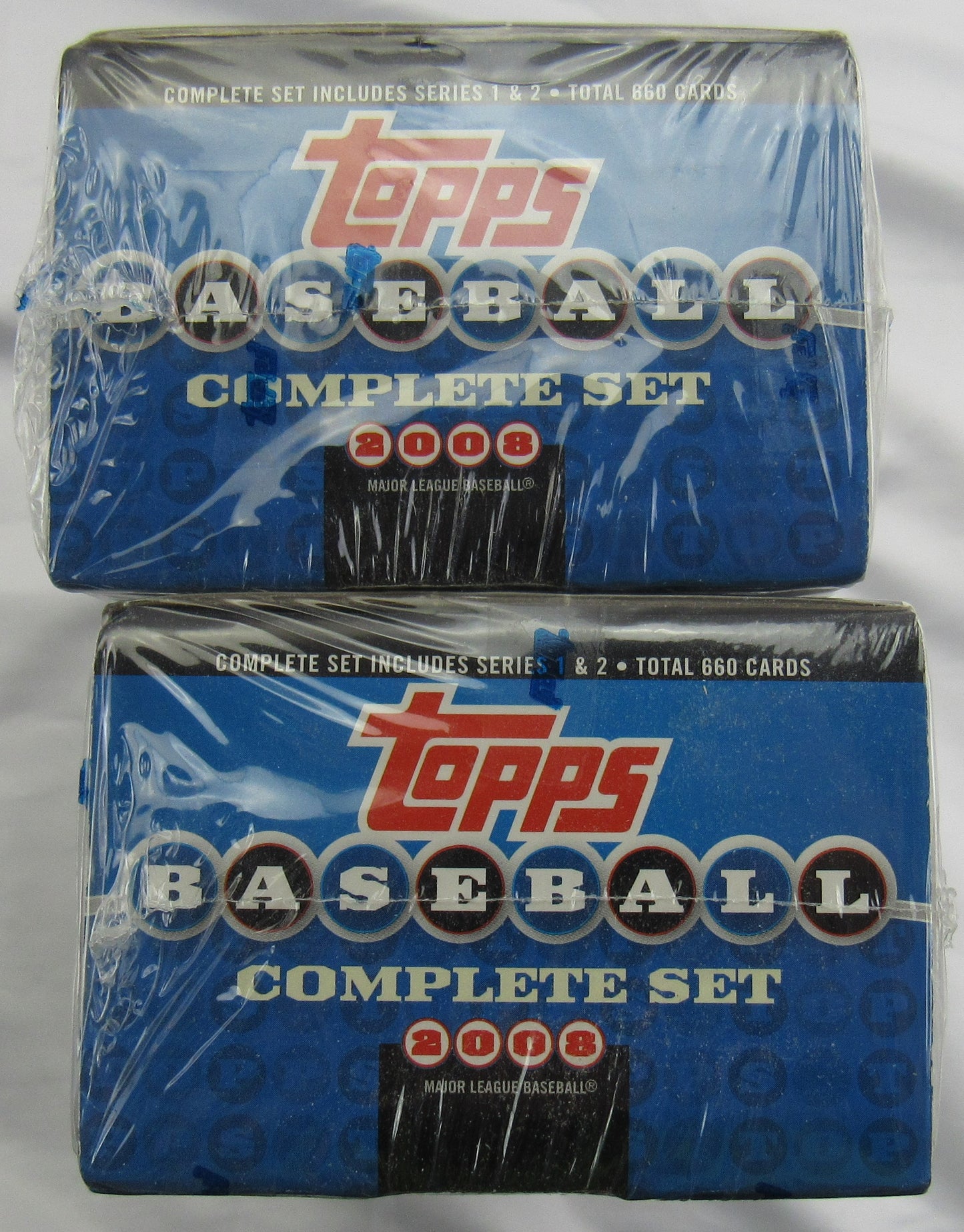 2008 Topps Complete Baseball Set 660 Total Cards Includes Series 1 & 2