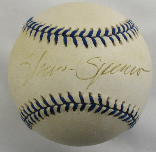 Shane Spencer Signed Auto Rawlings Baseball B164