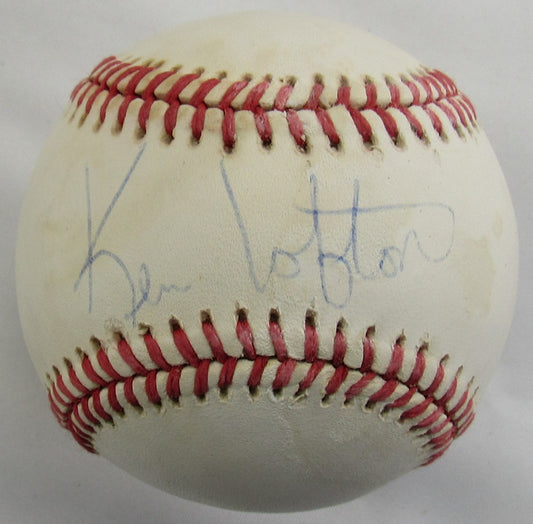 Kenny Lofton Signed Auto Rawlings Baseball B164