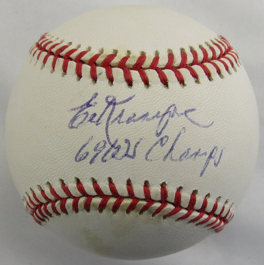 Ed Kranepool Signed Auto Rawlings Baseball PSA/DNA T10947