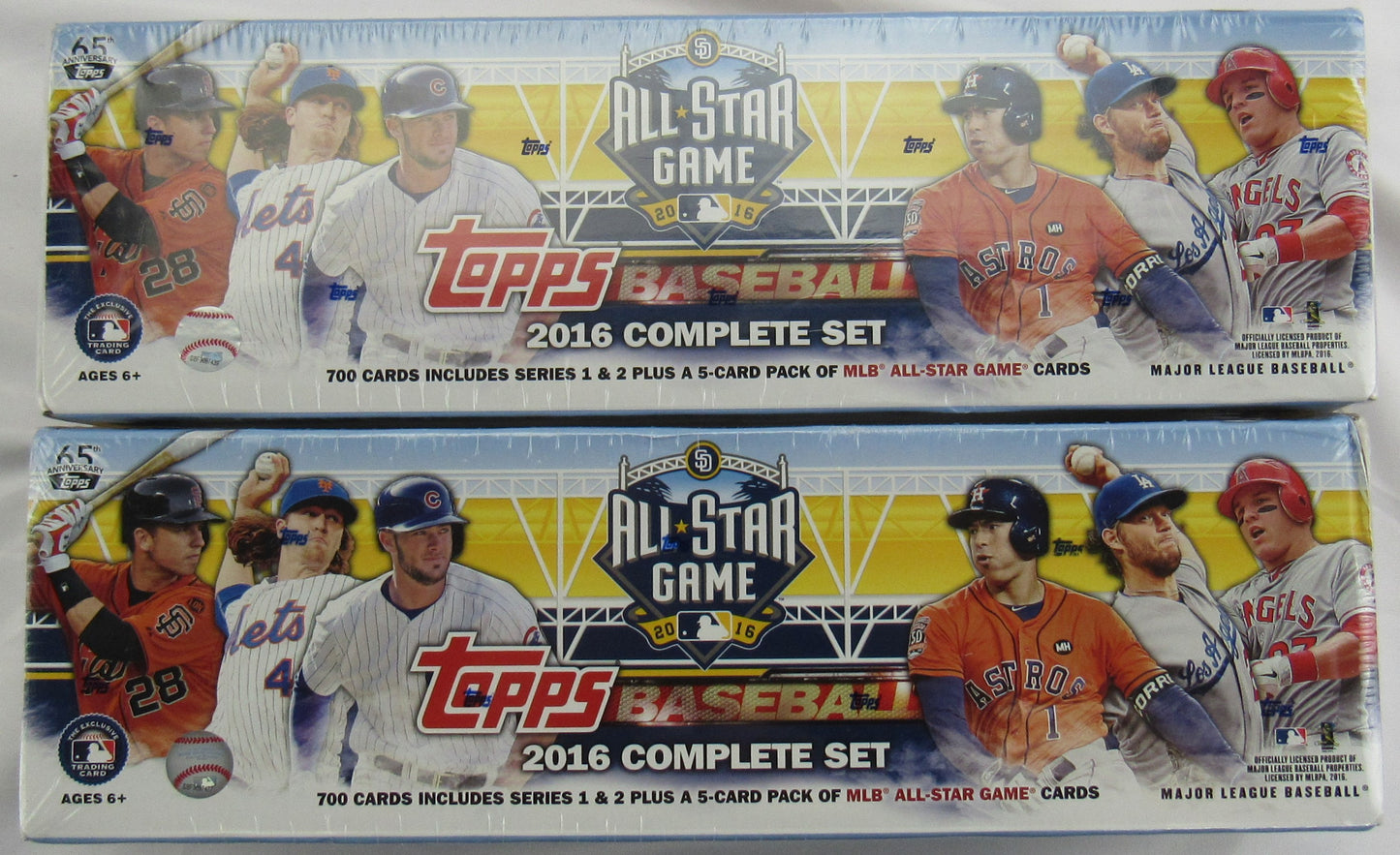 2016 Topps Complete Baseball Set 700 Total Cards Per Box Includes Series 1 & 2