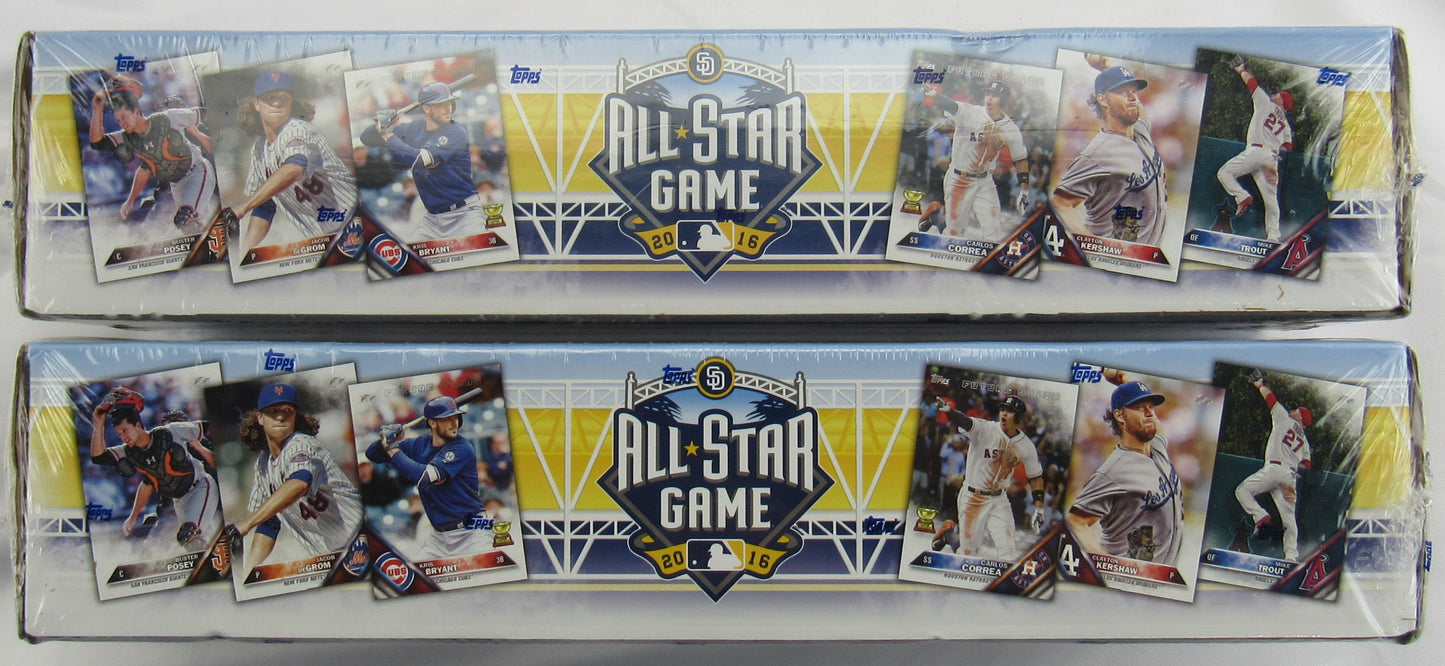 2016 Topps Complete Baseball Set 700 Total Cards Per Box Includes Series 1 & 2