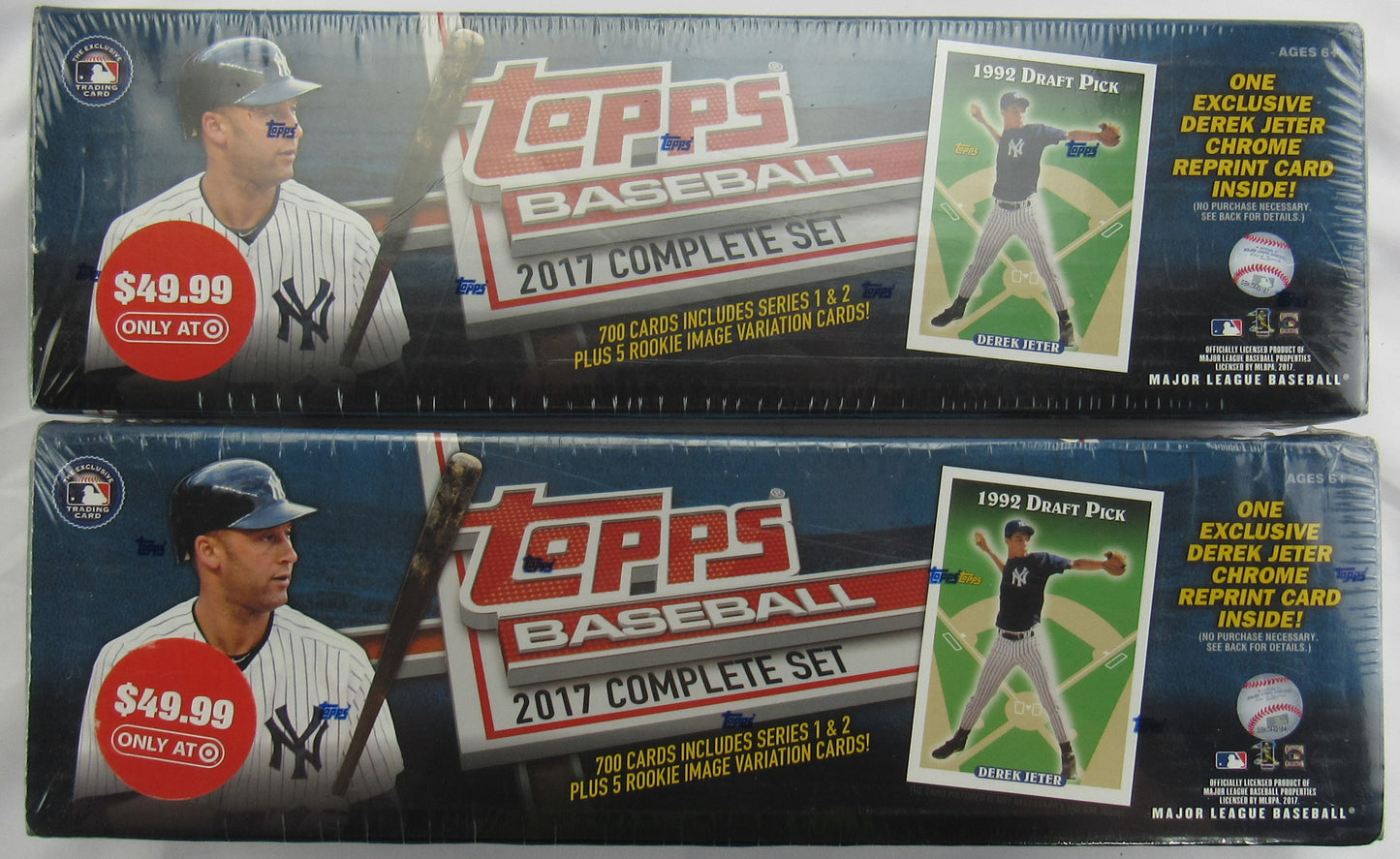 2017 Topps Complete Baseball Set 700 Total Cards Per Box Includes Series 1 & 2