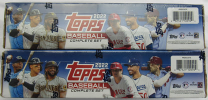 2022 Topps Complete Baseball Set 660 Total Cards Per Box Includes Series 1 & 2