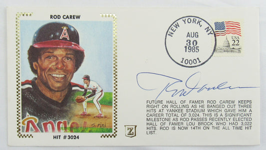 Rob Carew Signed Envelope Zaso Cachet