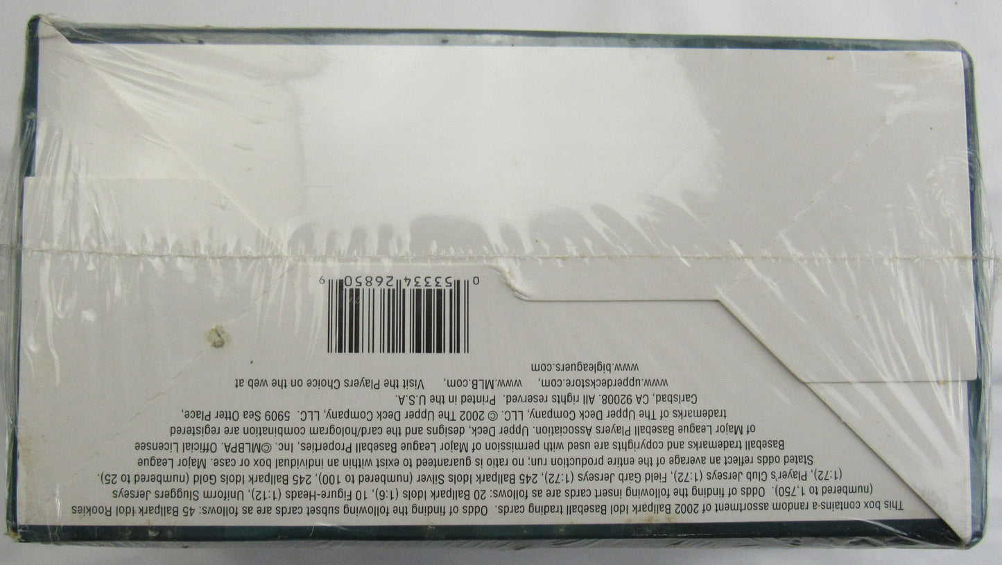 2002 UPPER DECK BALLPARK IDOLS MLB SEALED HOBBY BOX - BOBBING HEAD