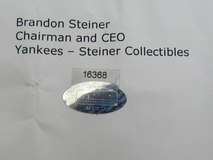 Joe Torre Signed Game Used Auto Rawlings Baseball w/ Insc Steiner LOA