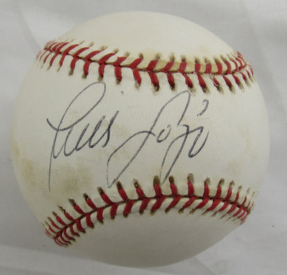 Luis Sojo Signed Rawlings Baseball B170
