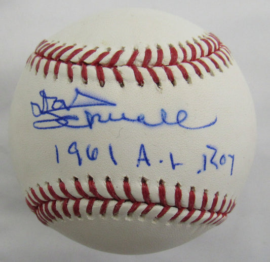 Don Schwall Signed Auto Baseball w/ Insc Tristar 7800373 B154