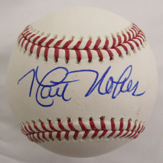 Matt Nokes Signed Rawlings Auto Baseball B154