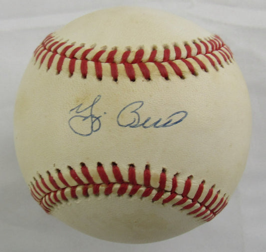Yogi Berra Signed Auto Rawlings Baseball UDA COA