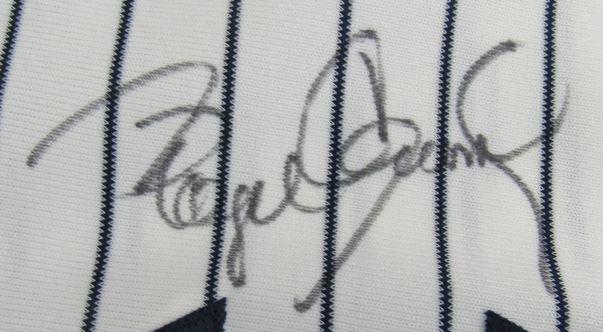 Roger Clemens Signed Yankees Jersey JSA CL1214