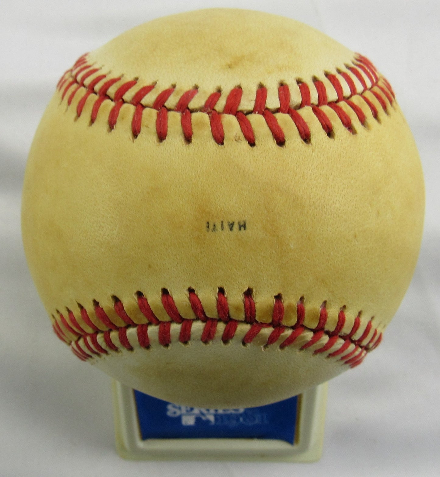 1981 Rawlings World Series Unsigned Baseball w/ Stand and Box
