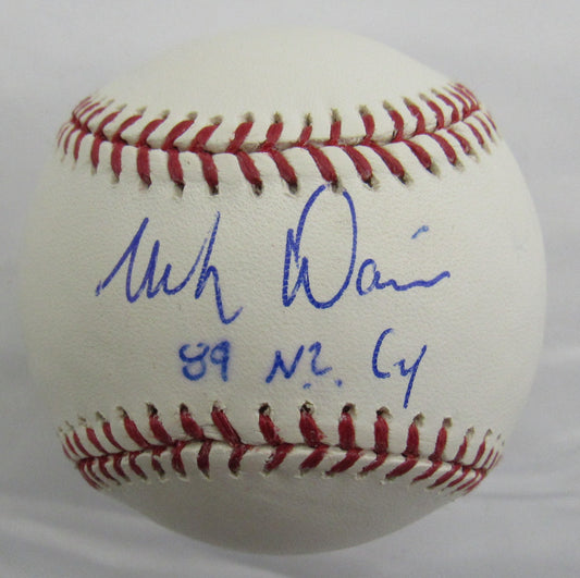 Mark Davis Signed Auto Baseball w/ Insc B154