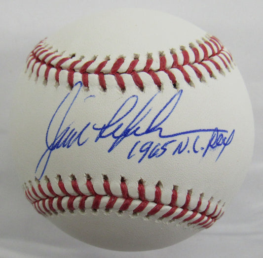 Jim Lefebvre Signed Auto Baseball w/ Insc B154