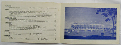 Leon Janney Signed Auto Lounge Mets Pamphlet