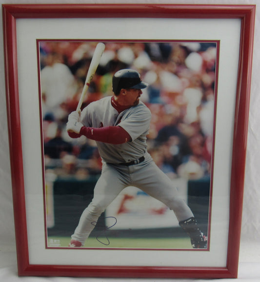 Mark McGwire Signed Framed 16x20 - Cardinals JSA CN60398