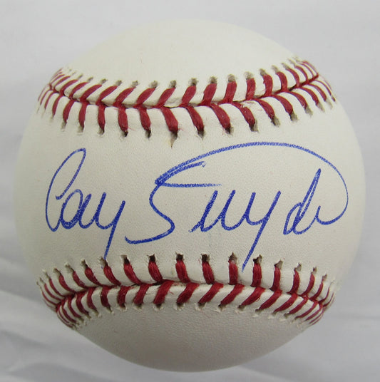 Cory Snyder Signed Auto Baseball B155