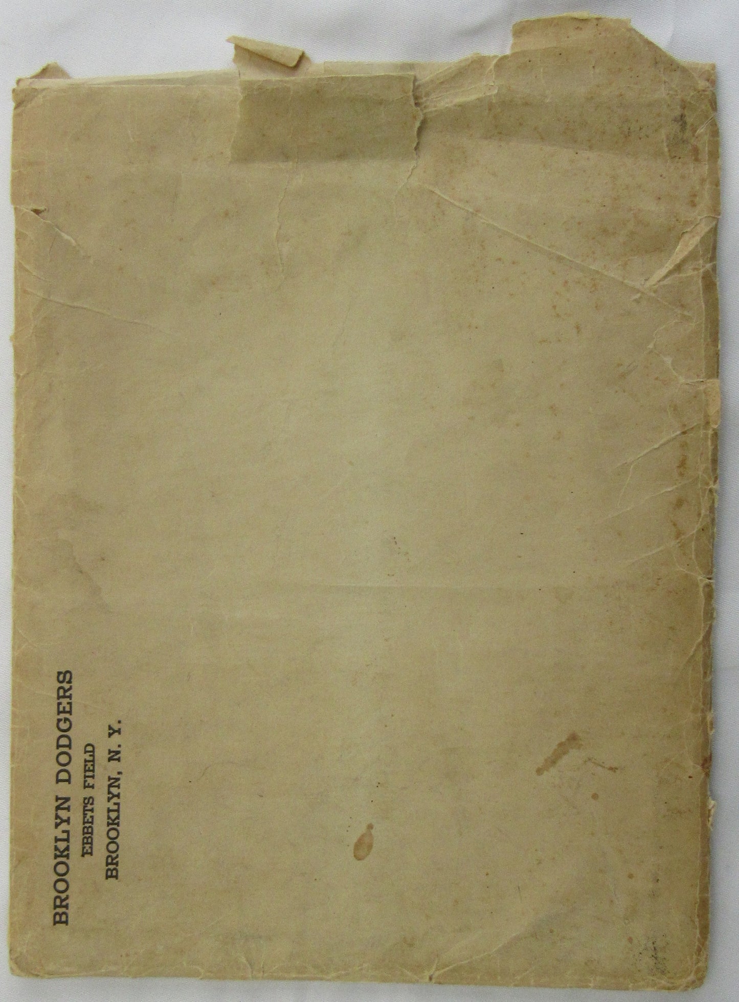 1946 Brookyln Dodgers Photo Set Packet - 15 Photos