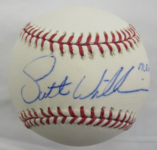Scott Williamson Signed Auto Baseball B155
