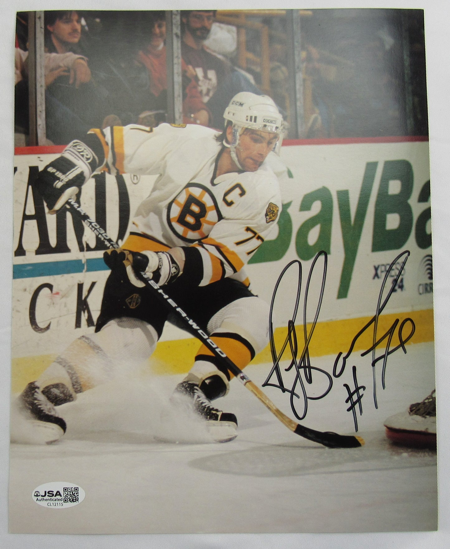 Ray Bourque Signed Auto 8x10 Photo JSA CL12115