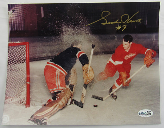 Gordie Howe Signed Auto 8x10 Photo JSA CL12112