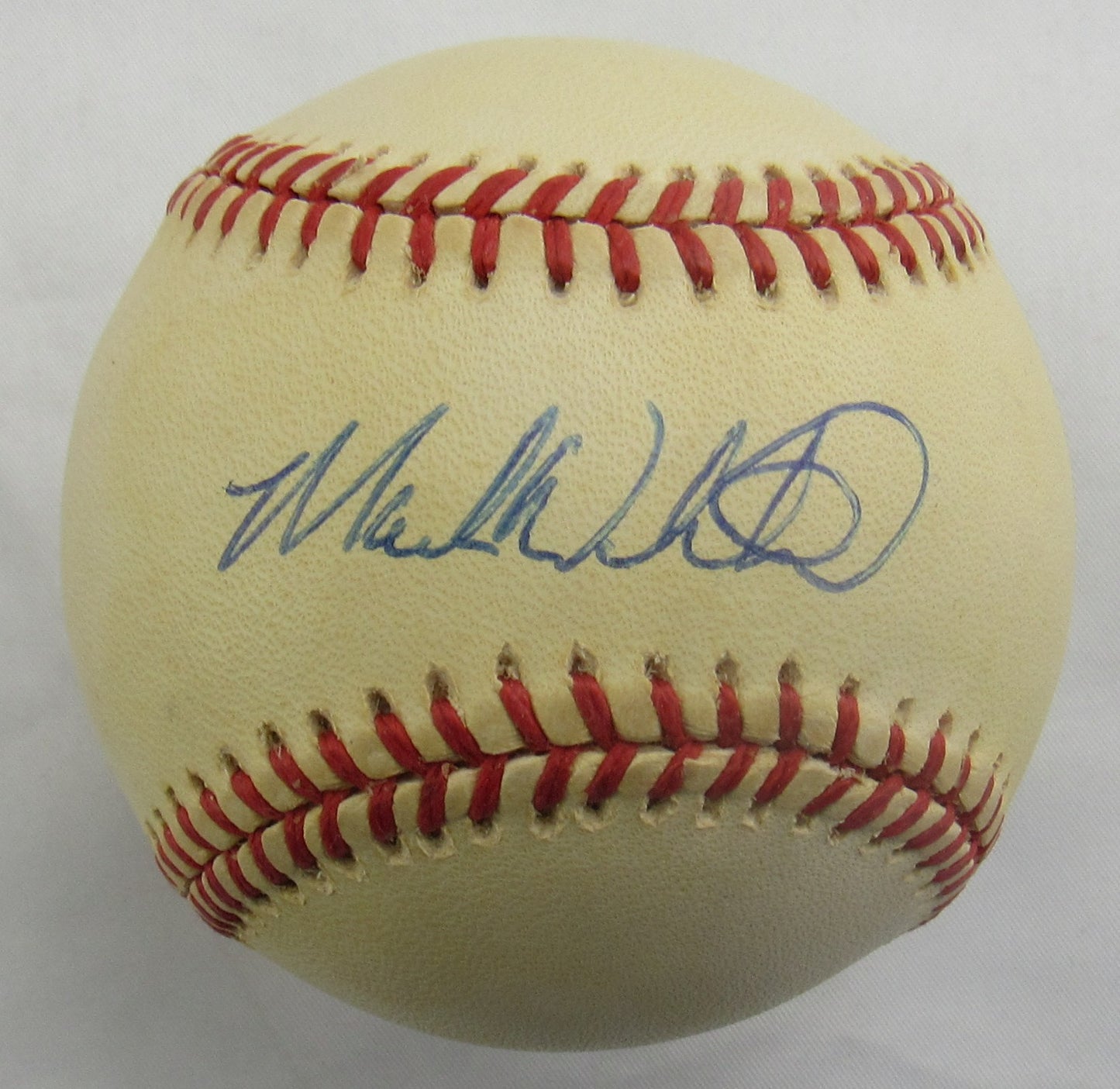 Mark Whiten Signed Rawlings Baseball B151