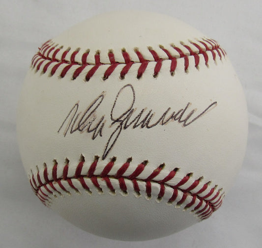 Don Zimmer Signed Auto Rawlings Yankees 100th Anniversary Baseball B152