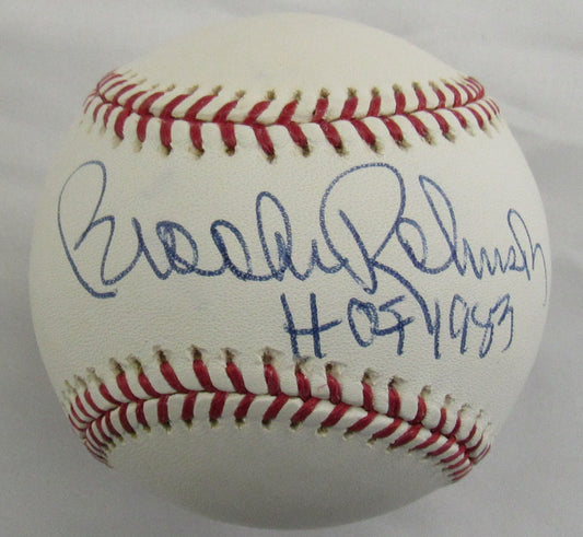 Brooks Robinson Signed Auto Rawlings Baseball w/ HOF Insc JSA CL12121