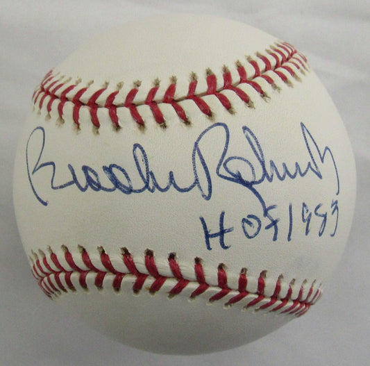 Brooks Robinson Signed Auto Rawlings Baseball w/ HOF Insc JSA CL12123