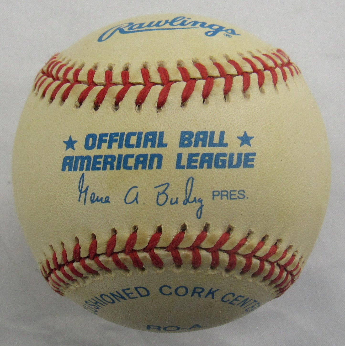 Mark Whiten Signed Rawlings Baseball B151