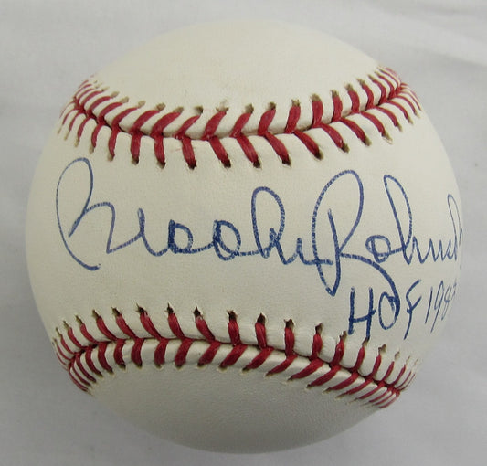 Brooks Robinson Signed Auto Rawlings Baseball w/ HOF Insc JSA CL12119