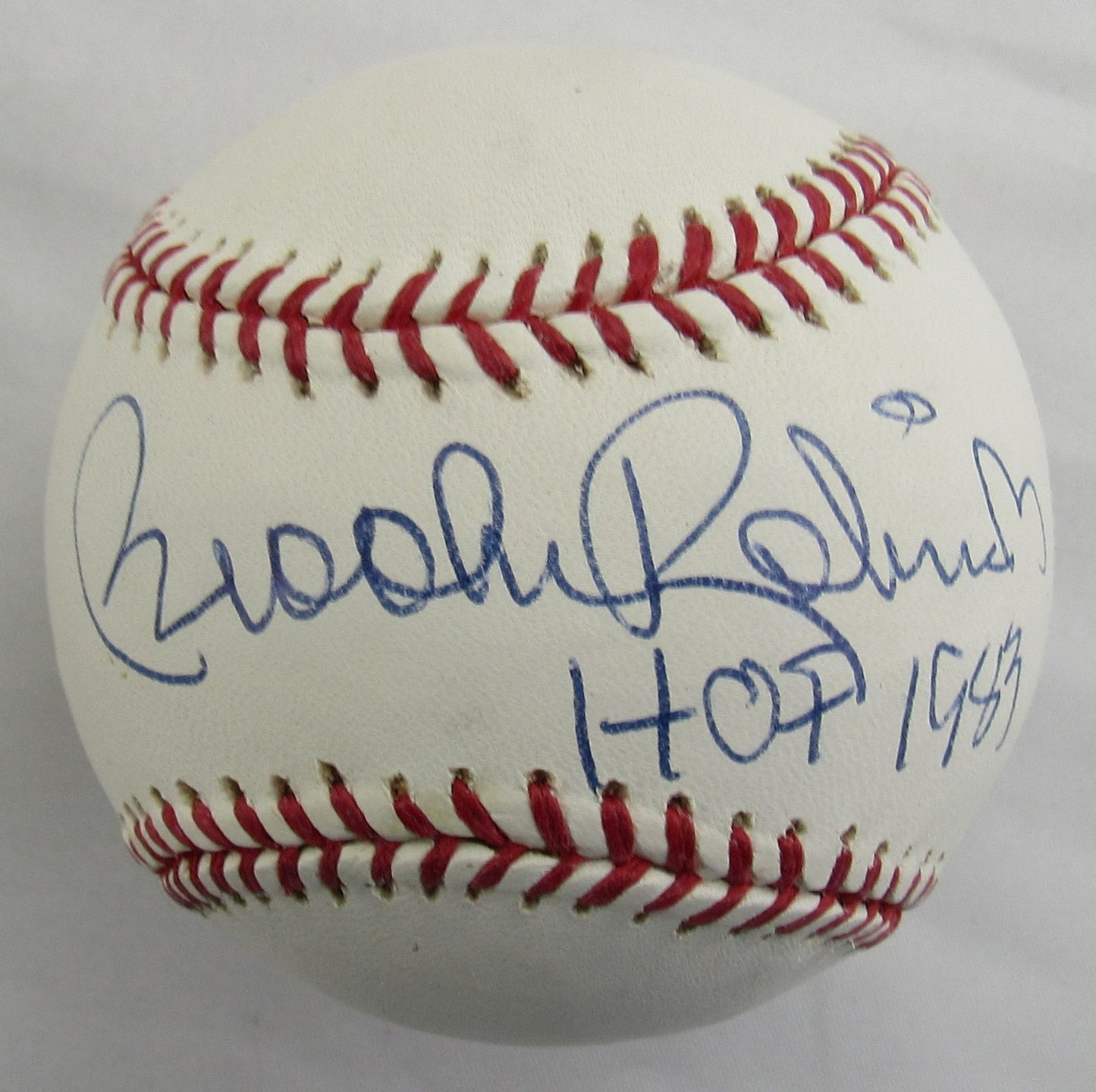 Brooks Robinson Signed Auto Rawlings Baseball w/ HOF Insc JSA CL12120