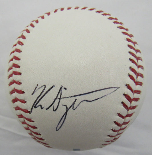 Ken Singleton Signed Auto Baseball B156