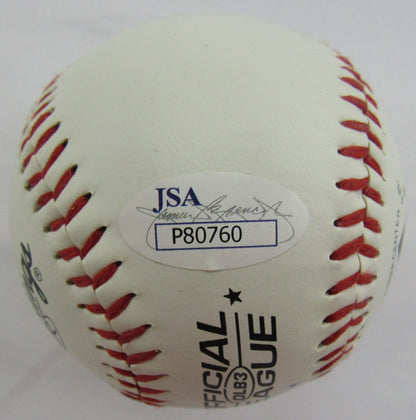 Jim Perry Signed Auto Autograph Rawlings Baseball JSA P80760