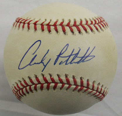 Andy Pettitte Signed Rawlings Baseball JSA CN60370