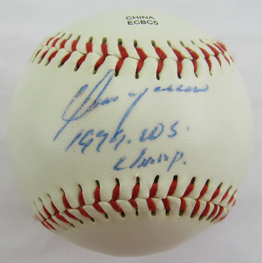 Omar Moreno Signed Auto Autograph Rawlings Baseball JSA N69141