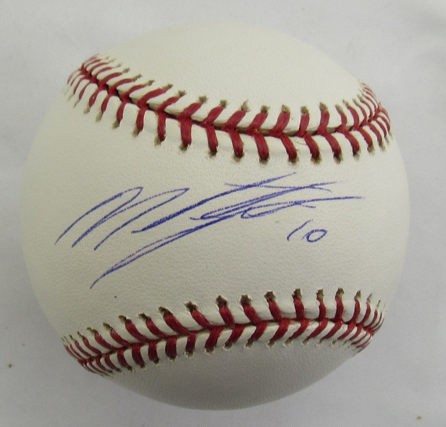 Miguel Tejada Signed Auto Rawlings Baseball Steiner Hologram